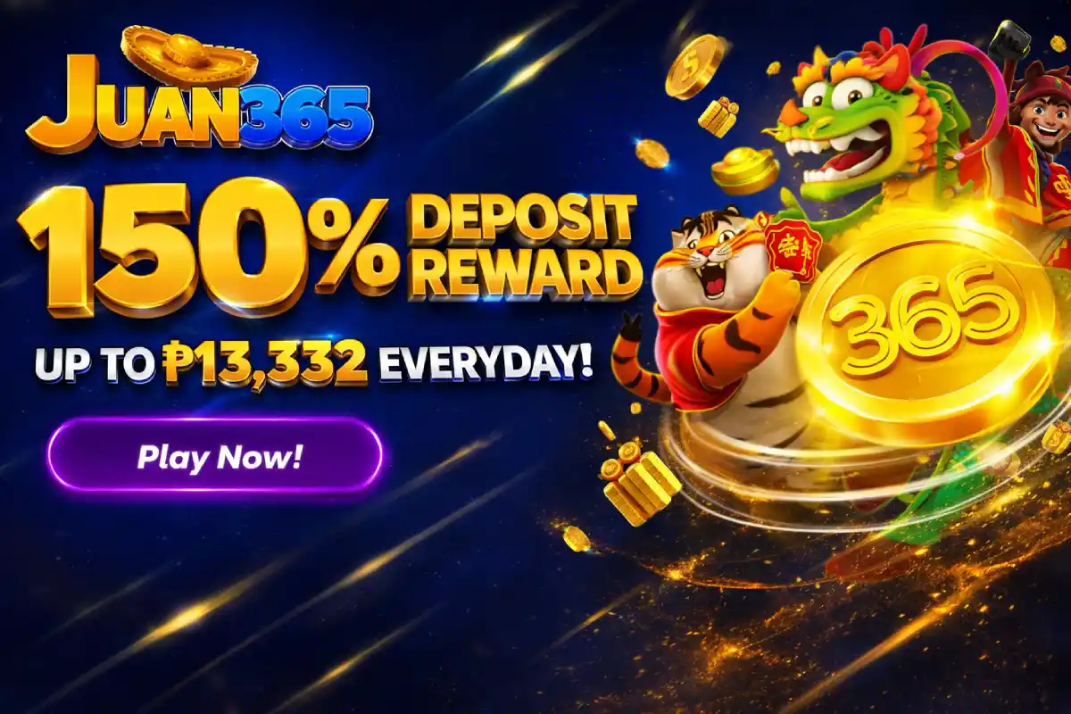 Juan365 Casino - 150% Deposit Reward